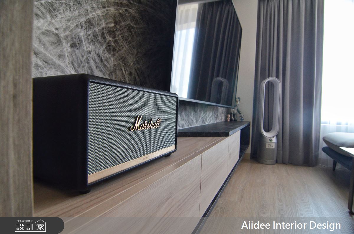 16坪新成屋(5年以下)＿現代簡約風客廳案例圖片＿艾迪室內裝修設計有限公司 AIIDEE Design＿艾迪13_高雄仁武閱讀AI_16坪現代簡約風_高雄室內設計之5