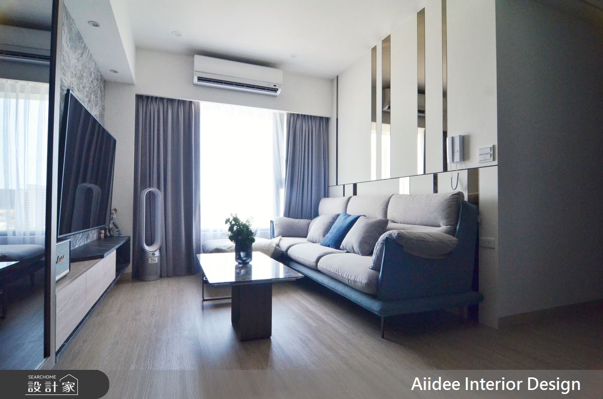 16坪新成屋(5年以下)＿現代簡約風客廳案例圖片＿艾迪室內裝修設計有限公司 AIIDEE Design＿艾迪13_高雄仁武閱讀AI_16坪現代簡約風_高雄室內設計之7