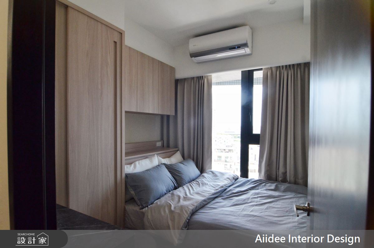 16坪新成屋(5年以下)＿現代簡約風臥室案例圖片＿艾迪室內裝修設計有限公司 AIIDEE Design＿艾迪13_高雄仁武閱讀AI_16坪現代簡約風_高雄室內設計之8