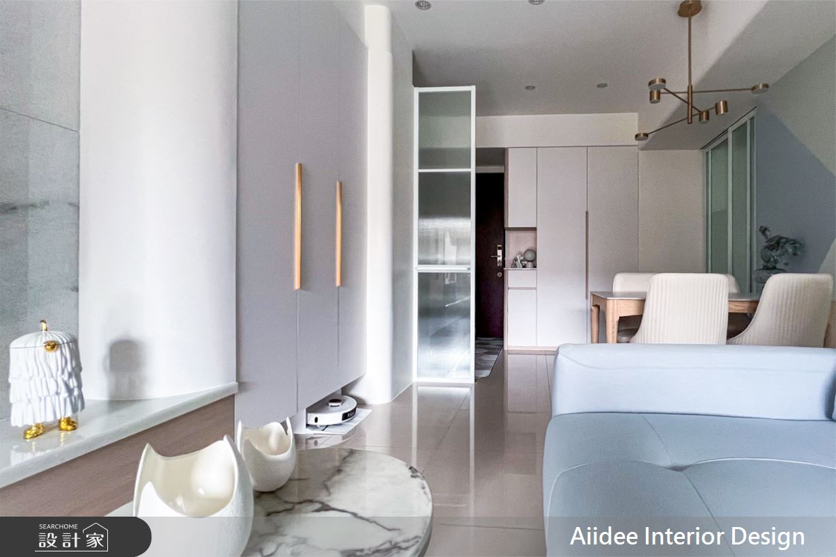 20坪新成屋(5年以下)＿北歐現代明亮風玄關客廳餐廳案例圖片＿艾迪室內裝修設計有限公司 AIIDEE Design＿艾迪15_高雄武廟園芯_20坪北歐現代明亮風_高雄室內設計之8