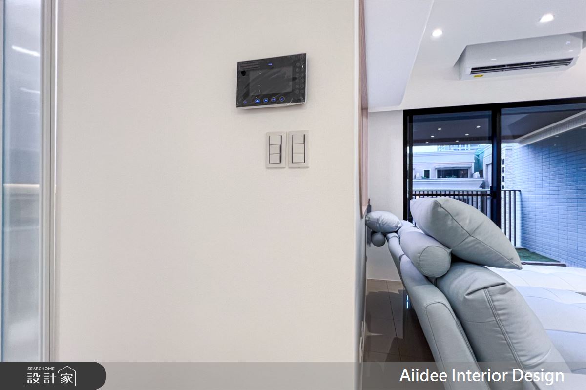 20坪新成屋(5年以下)＿北歐現代明亮風客廳案例圖片＿艾迪室內裝修設計有限公司 AIIDEE Design＿艾迪15_高雄武廟園芯_20坪北歐現代明亮風_高雄室內設計之9