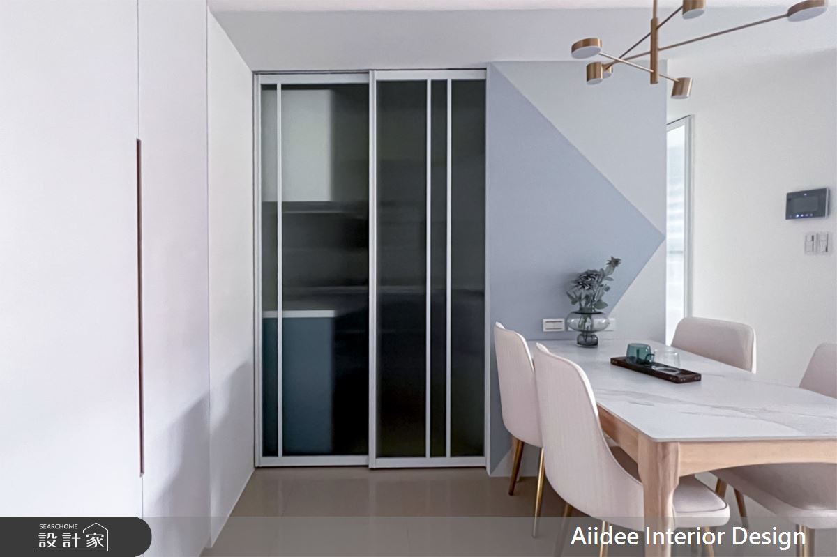 20坪新成屋(5年以下)＿北歐現代明亮風餐廳案例圖片＿艾迪室內裝修設計有限公司 AIIDEE Design＿艾迪15_高雄武廟園芯_20坪北歐現代明亮風_高雄室內設計之12