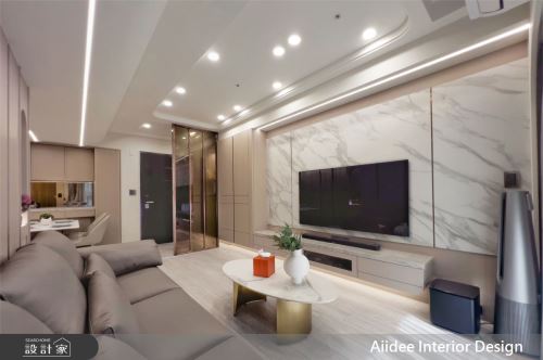 艾迪17_京城文學院_25坪現代美式輕奢風_高雄室內設計_現代美式輕奢風