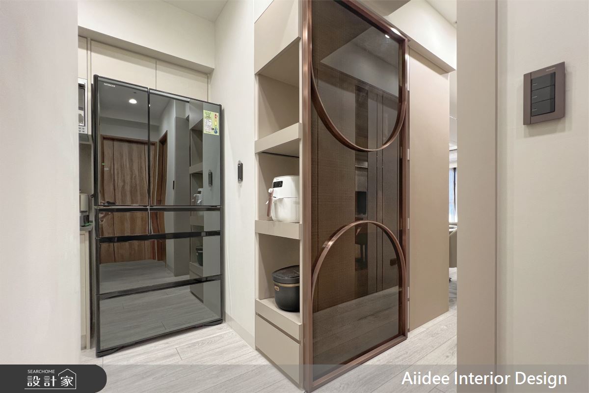 25坪新成屋(5年以下)＿現代美式輕奢風餐廳案例圖片＿艾迪室內裝修設計有限公司 AIIDEE Design＿艾迪17_京城文學院_25坪現代美式輕奢風_高雄室內設計之14