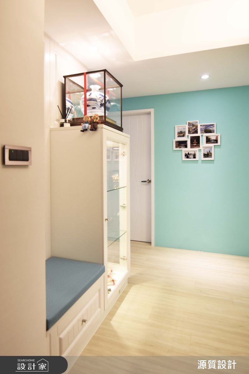 18坪新成屋(5年以下)＿鄉村風玄關案例圖片＿源質室內裝修設計工程＿源質_合遠康萊爾_桃園區之2