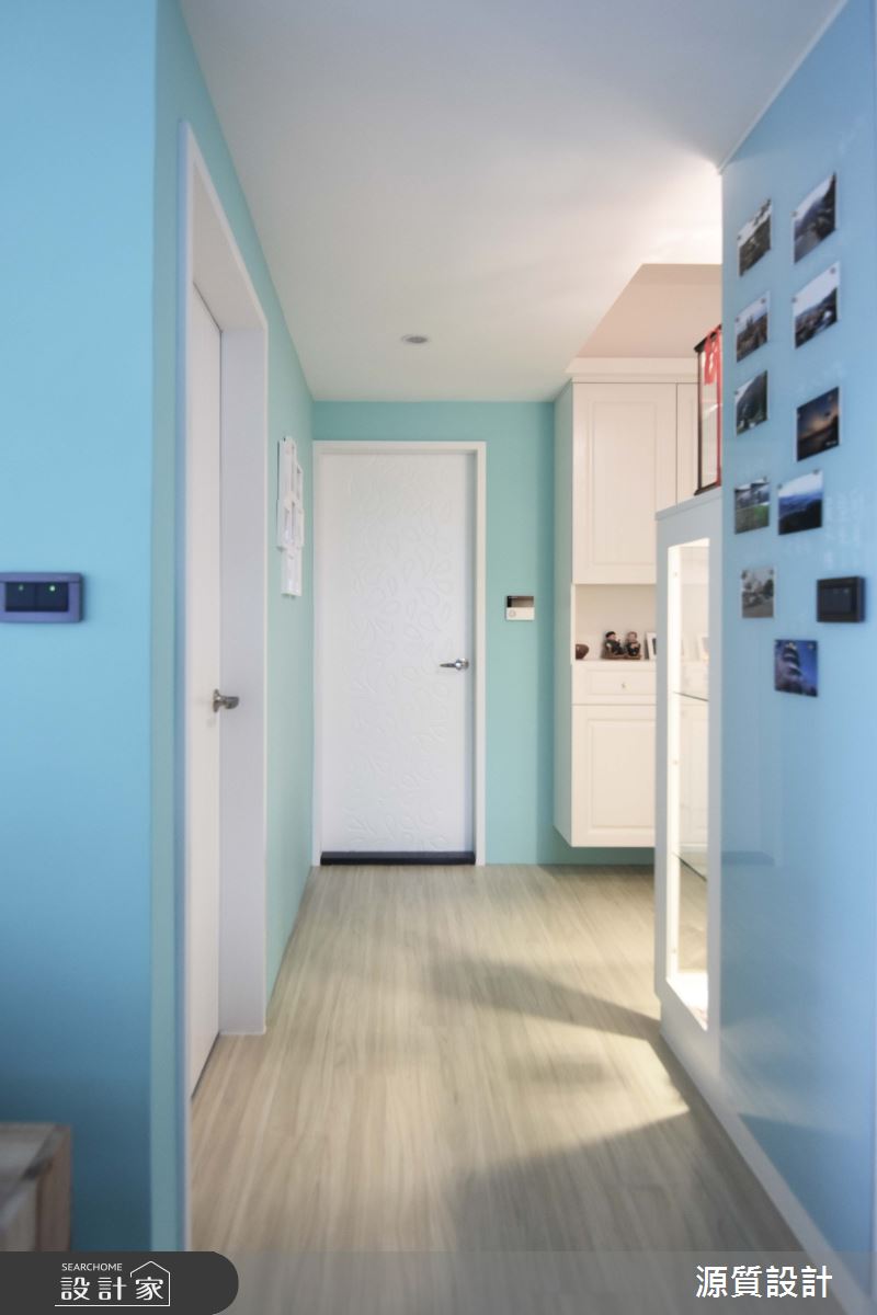 18坪新成屋(5年以下)＿鄉村風玄關案例圖片＿源質室內裝修設計工程＿源質_合遠康萊爾_桃園區之5
