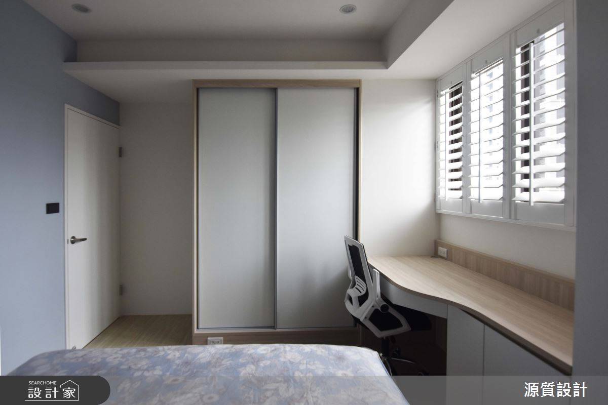 18坪新成屋(5年以下)＿鄉村風臥室案例圖片＿源質室內裝修設計工程＿源質_合遠康萊爾_桃園區之16