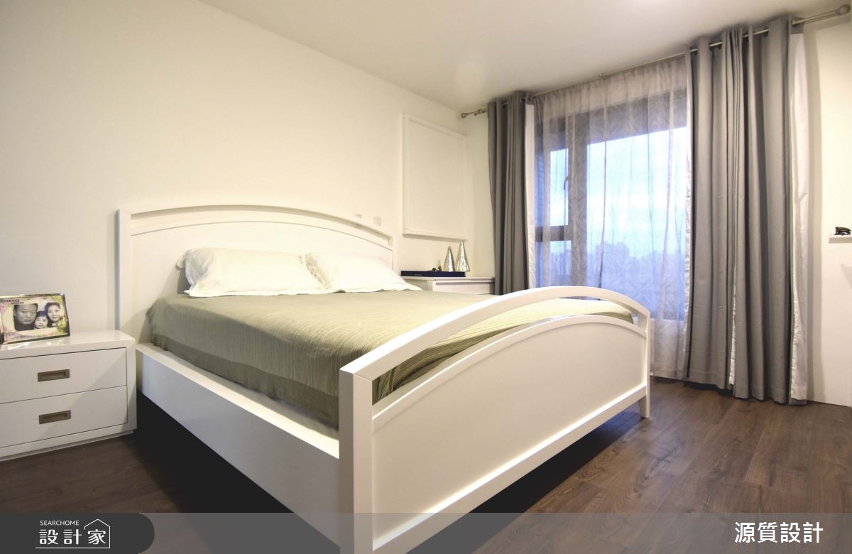 41坪新成屋(5年以下)＿混搭風臥室案例圖片＿源質室內裝修設計工程＿源質_宏盛新世界_淡水區之15