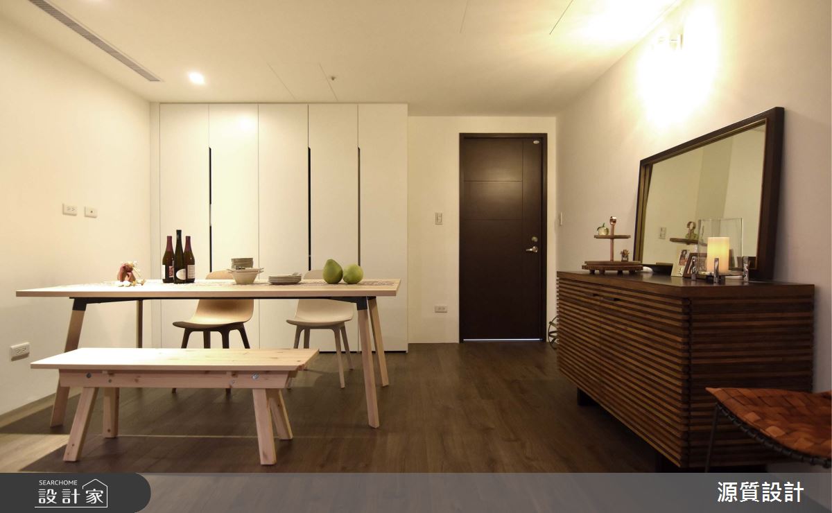 41坪新成屋(5年以下)＿混搭風餐廳案例圖片＿源質室內裝修設計工程＿源質_宏盛新世界_淡水區之11