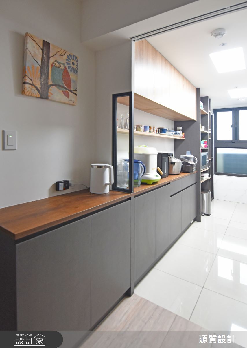 26坪新成屋(5年以下)＿現代風廚房案例圖片＿源質室內裝修設計工程＿源質_合陽天擎_新店區之20