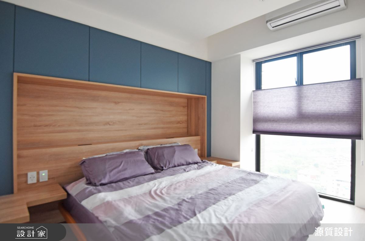 26坪新成屋(5年以下)＿現代風臥室案例圖片＿源質室內裝修設計工程＿源質_合陽天擎_新店區之22