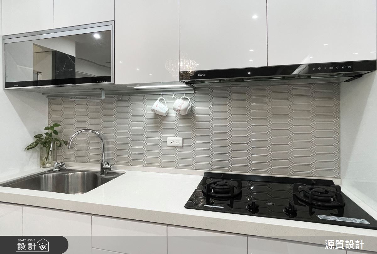36坪新成屋(5年以下)＿現代風廚房案例圖片＿源質室內裝修設計工程＿源質_台大傳奇_中正區之13