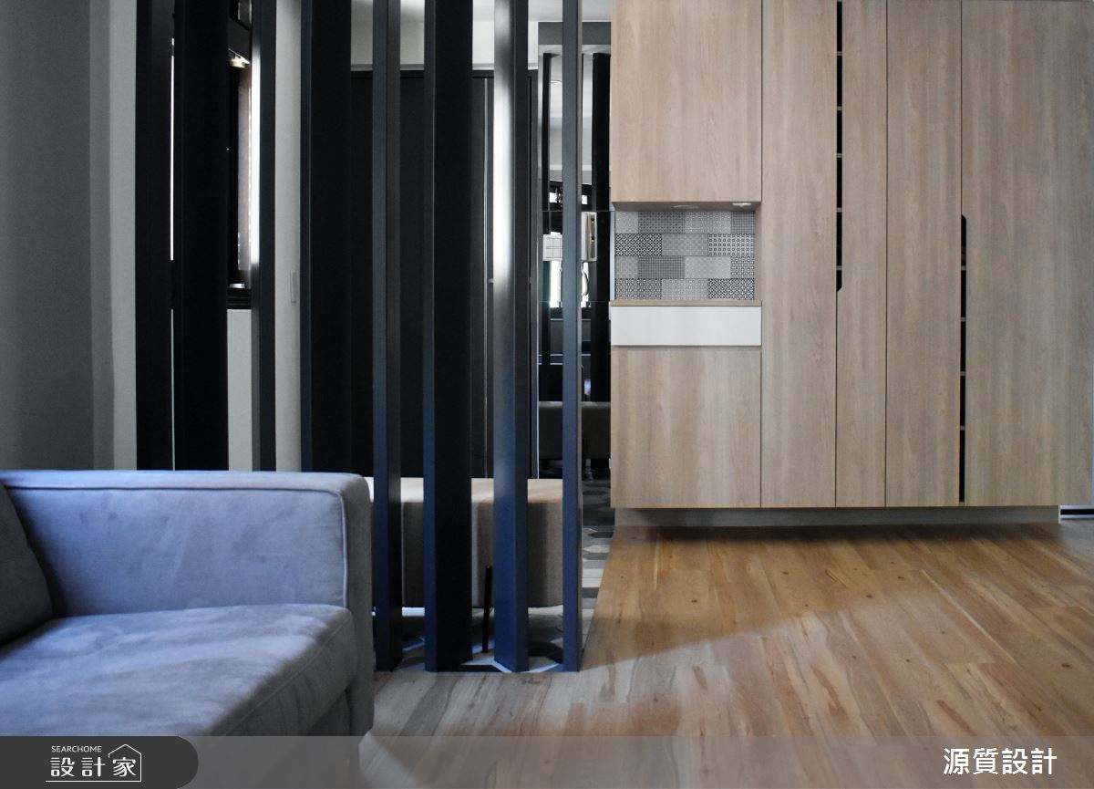 36坪老屋(41~50年)＿現代風玄關客廳案例圖片＿源質室內裝修設計工程＿源質_大直街_中山區之3