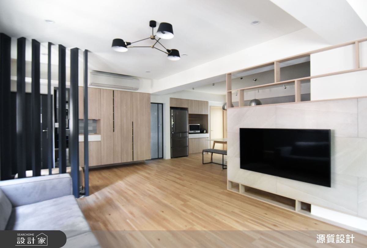 36坪老屋(41~50年)＿現代風客廳案例圖片＿源質室內裝修設計工程＿源質_大直街_中山區之5