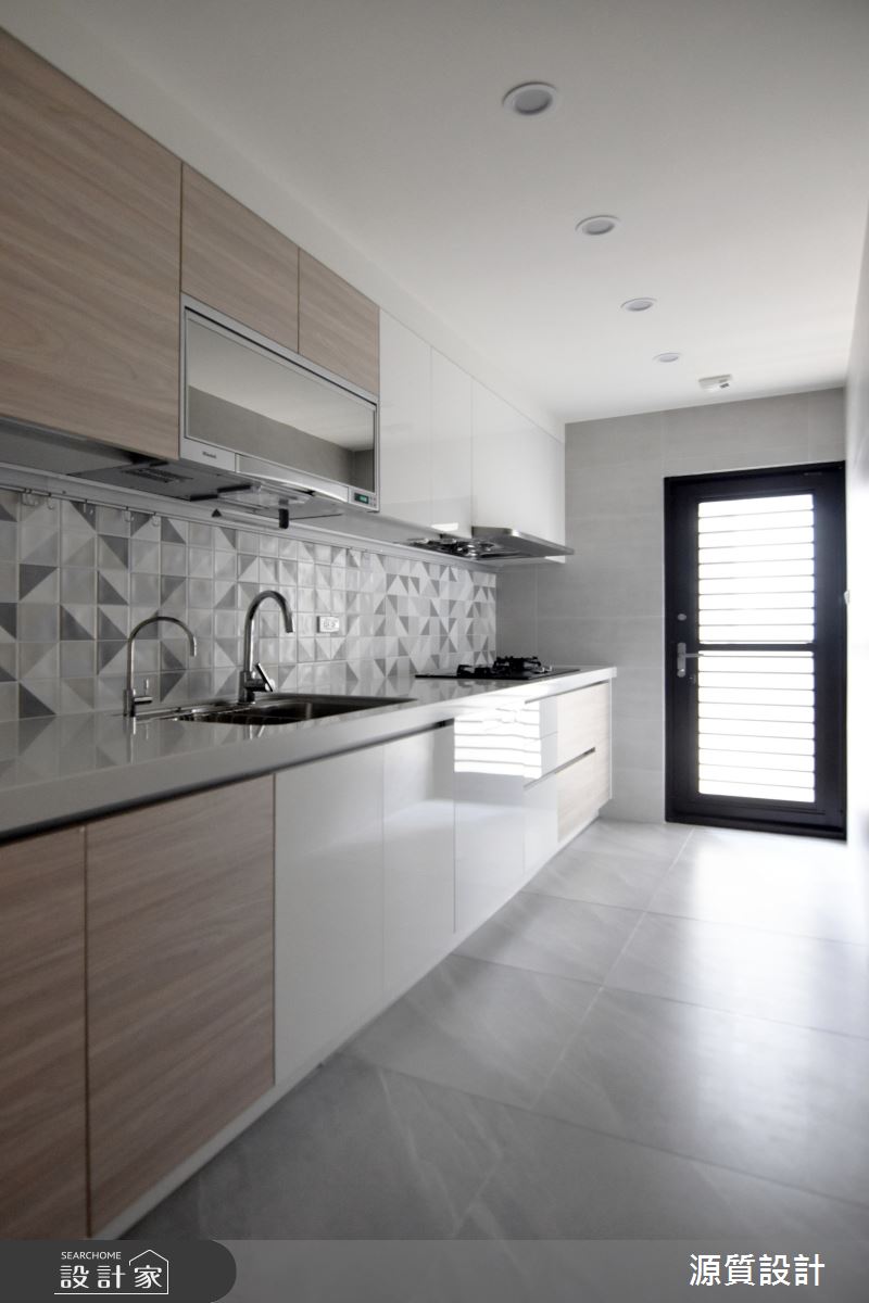 36坪老屋(41~50年)＿現代風廚房案例圖片＿源質室內裝修設計工程＿源質_大直街_中山區之14