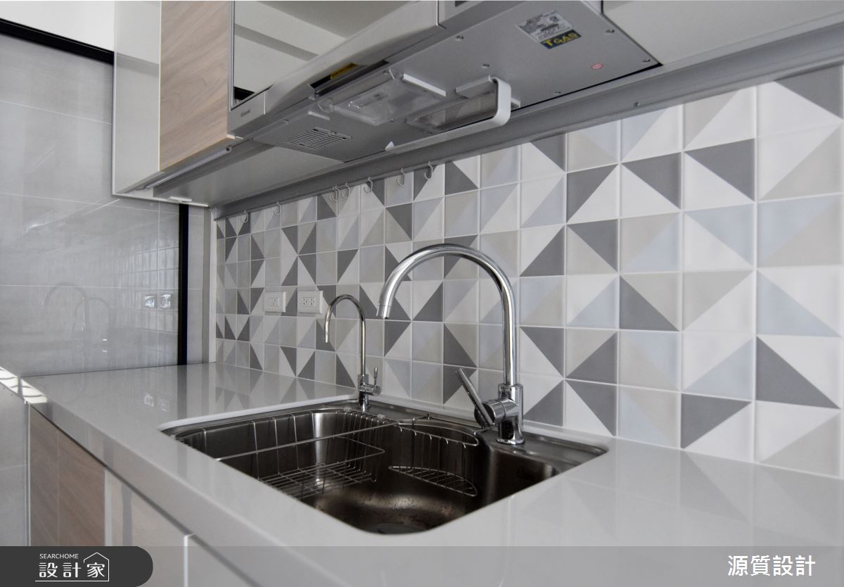 36坪老屋(41~50年)＿現代風廚房案例圖片＿源質室內裝修設計工程＿源質_大直街_中山區之16