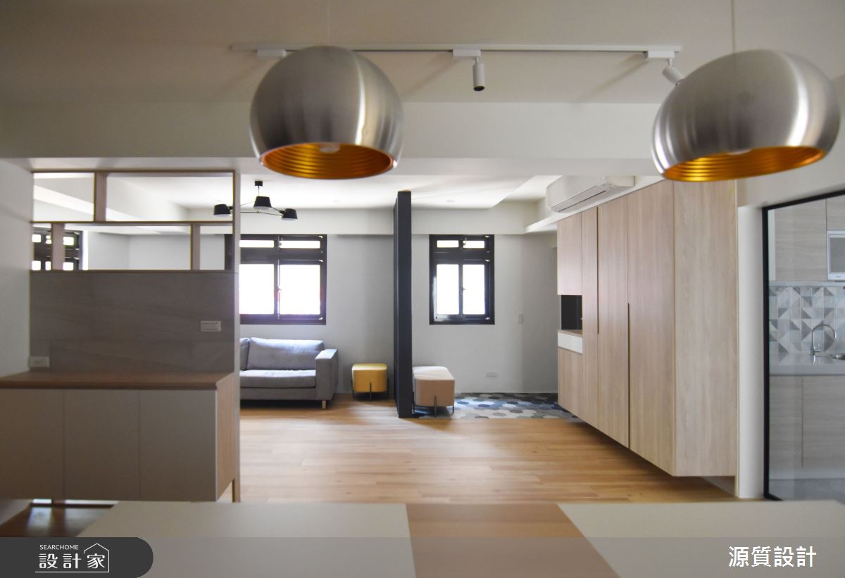 36坪老屋(41~50年)＿現代風玄關客廳餐廳案例圖片＿源質室內裝修設計工程＿源質_大直街_中山區之8