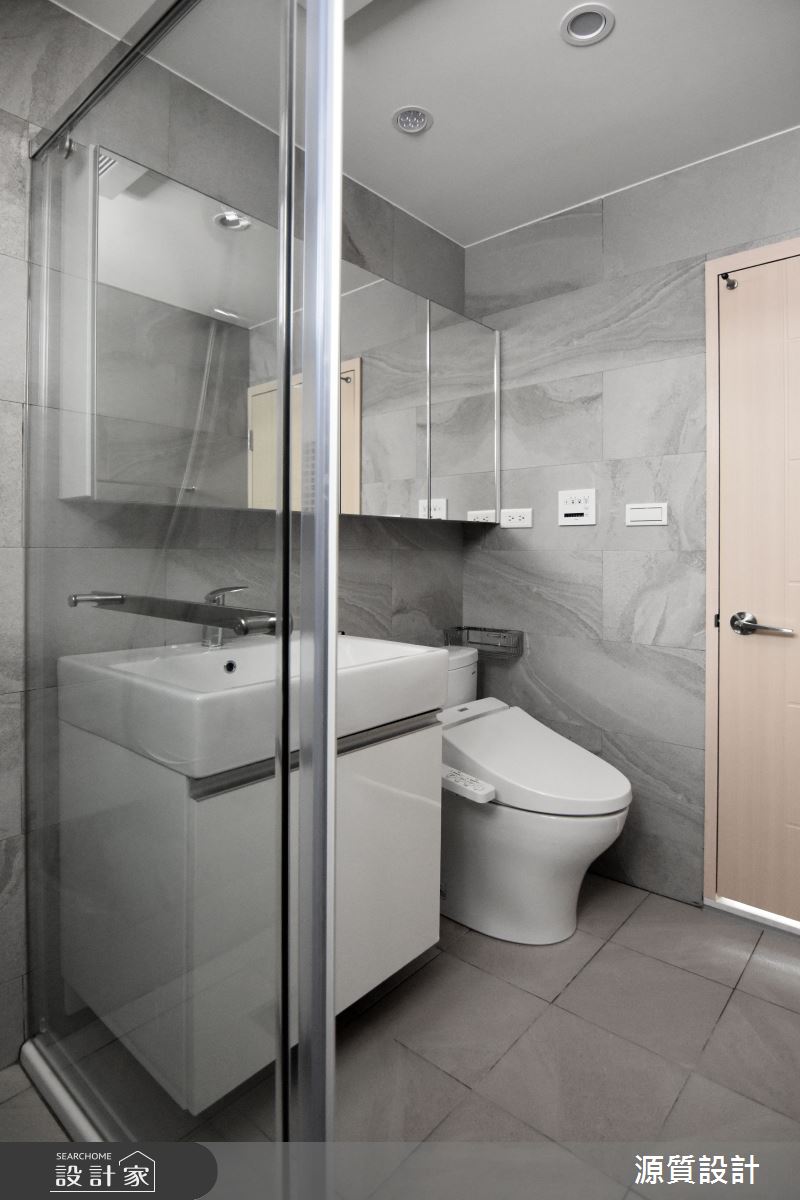 36坪老屋(41~50年)＿現代風浴室案例圖片＿源質室內裝修設計工程＿源質_大直街_中山區之18