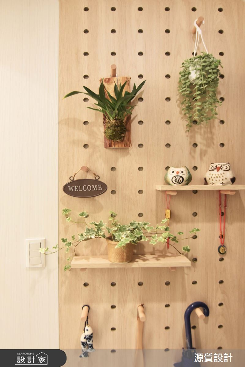 33坪老屋(16~30年)＿簡約風玄關案例圖片＿源質室內裝修設計工程＿源質_力麒雙星_新店區之4