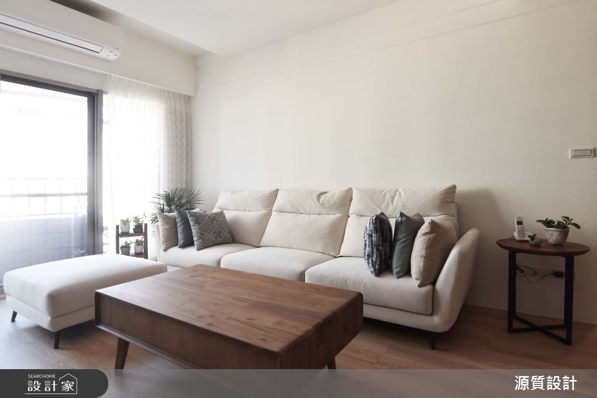 33坪老屋(16~30年)＿簡約風客廳案例圖片＿源質室內裝修設計工程＿源質_力麒雙星_新店區之9