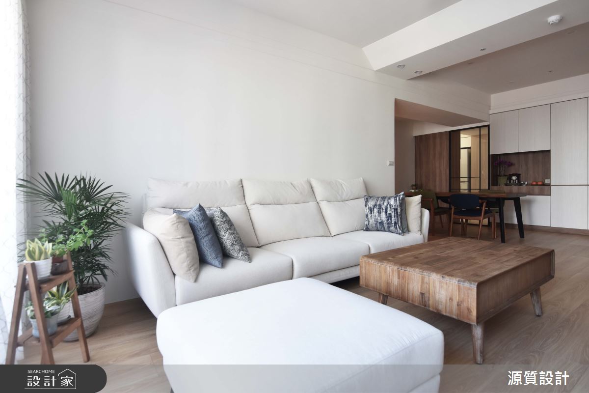 33坪老屋(16~30年)＿簡約風客廳餐廳案例圖片＿源質室內裝修設計工程＿源質_力麒雙星_新店區之7
