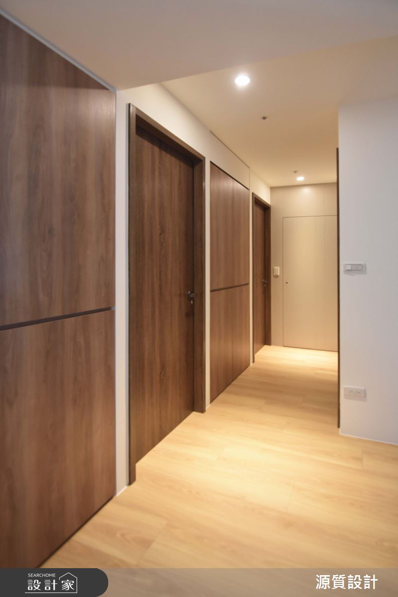 33坪老屋(16~30年)＿簡約風走廊案例圖片＿源質室內裝修設計工程＿源質_力麒雙星_新店區之15