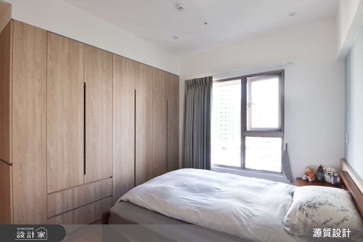 33坪老屋(16~30年)＿簡約風臥室案例圖片＿源質室內裝修設計工程＿源質_力麒雙星_新店區之17