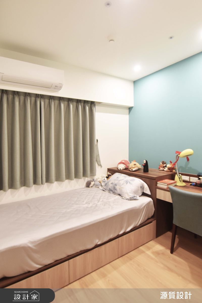 33坪老屋(16~30年)＿簡約風兒童房兒童房客房案例圖片＿源質室內裝修設計工程＿源質_力麒雙星_新店區之20
