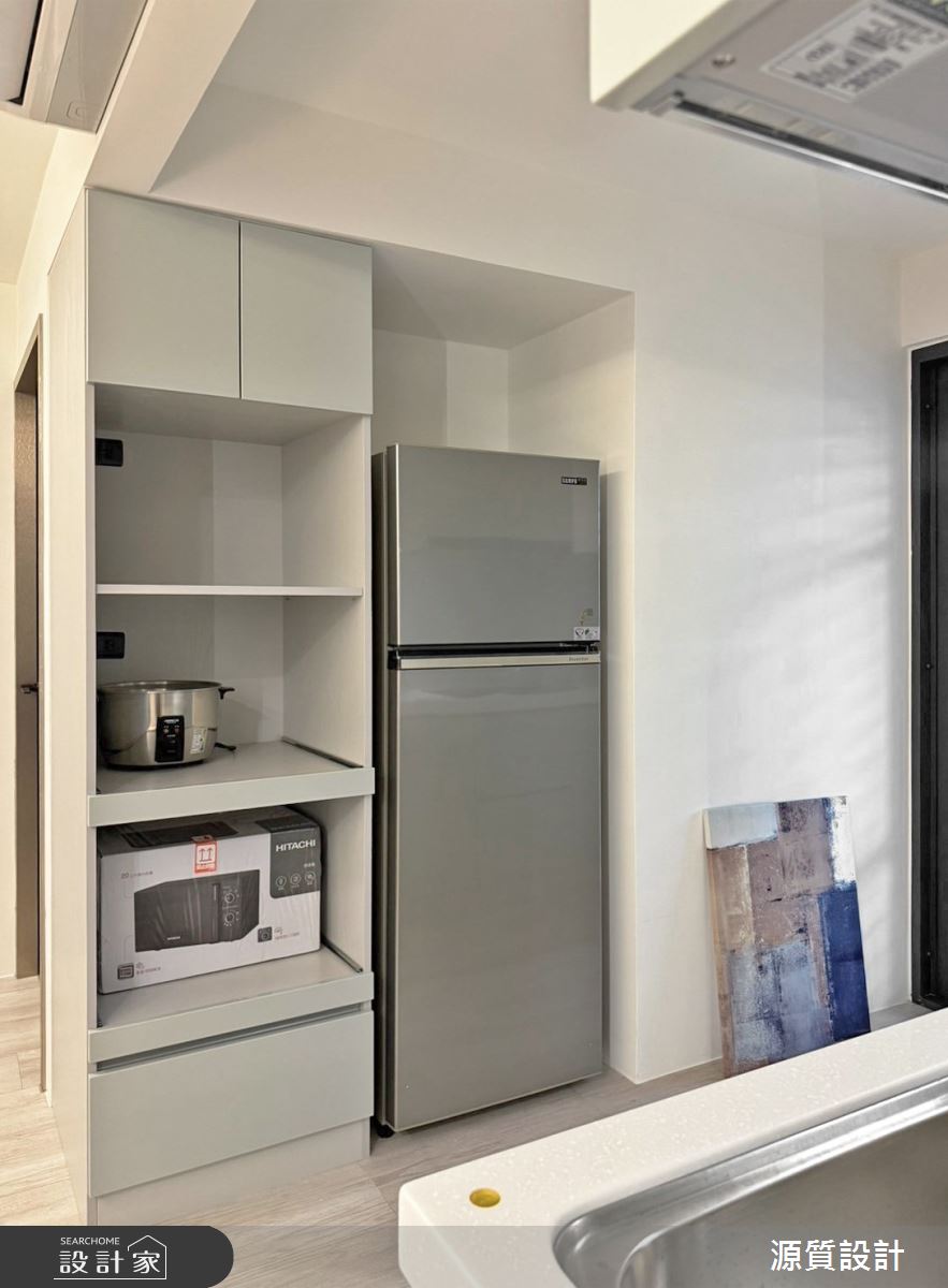 老屋(31~40年)＿現代風廚房案例圖片＿源質室內裝修設計工程＿源質_文化路_板橋區之12