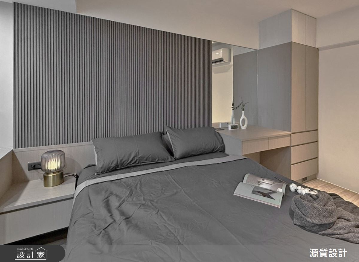 老屋(31~40年)＿現代風臥室案例圖片＿源質室內裝修設計工程＿源質_文化路_板橋區之20