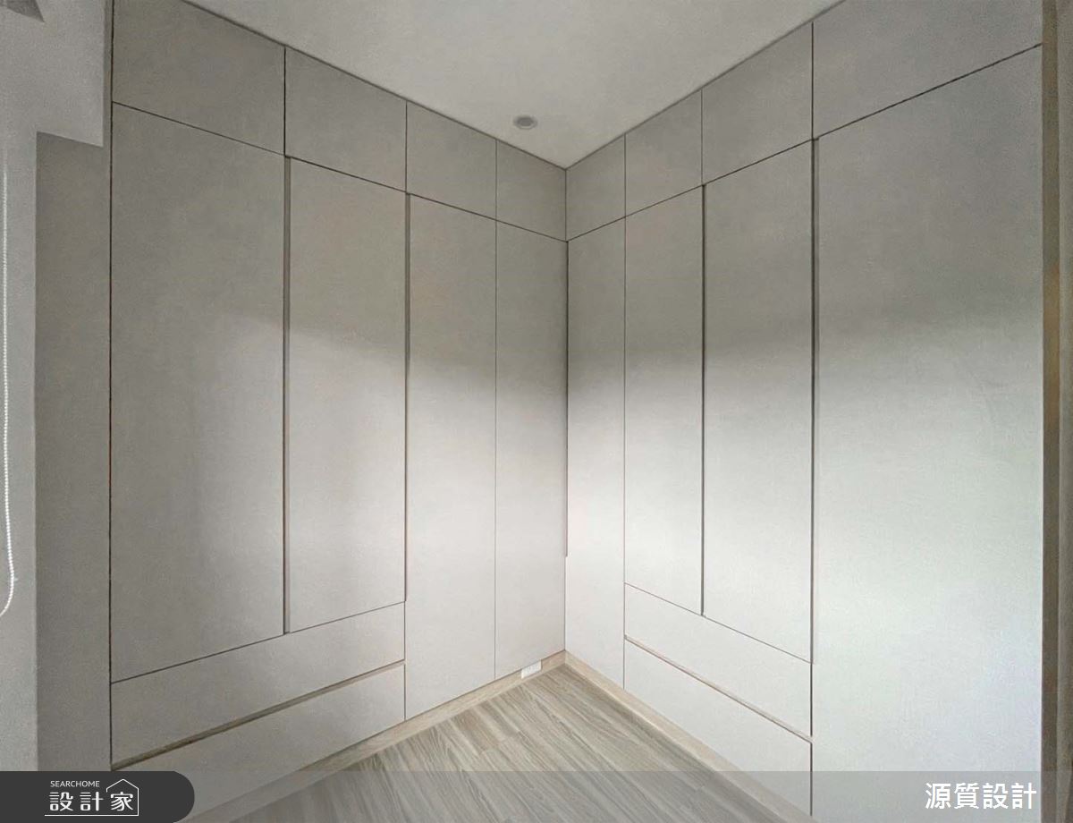27坪老屋(31~40年)＿簡約風更衣間案例圖片＿源質室內裝修設計工程＿源質_文化街_深坑區之30