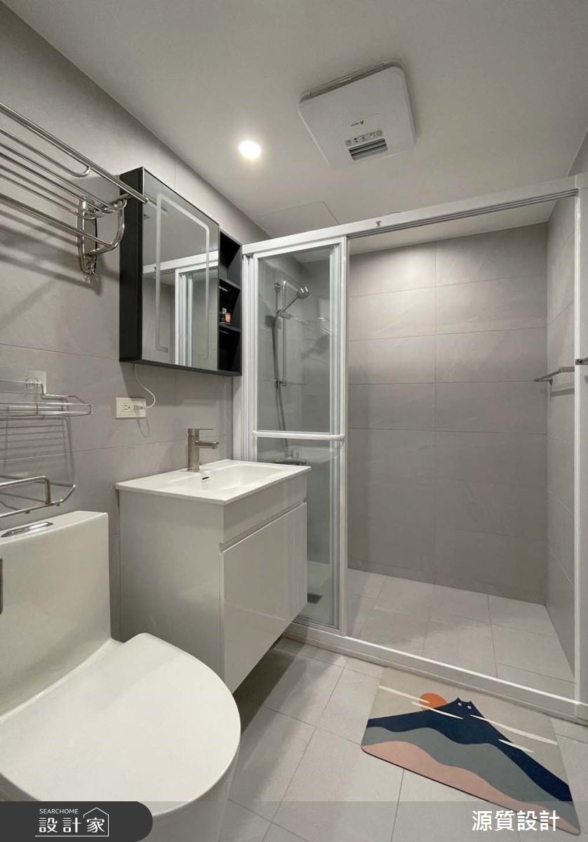 27坪老屋(31~40年)＿簡約風浴室案例圖片＿源質室內裝修設計工程＿源質_文化街_深坑區之31