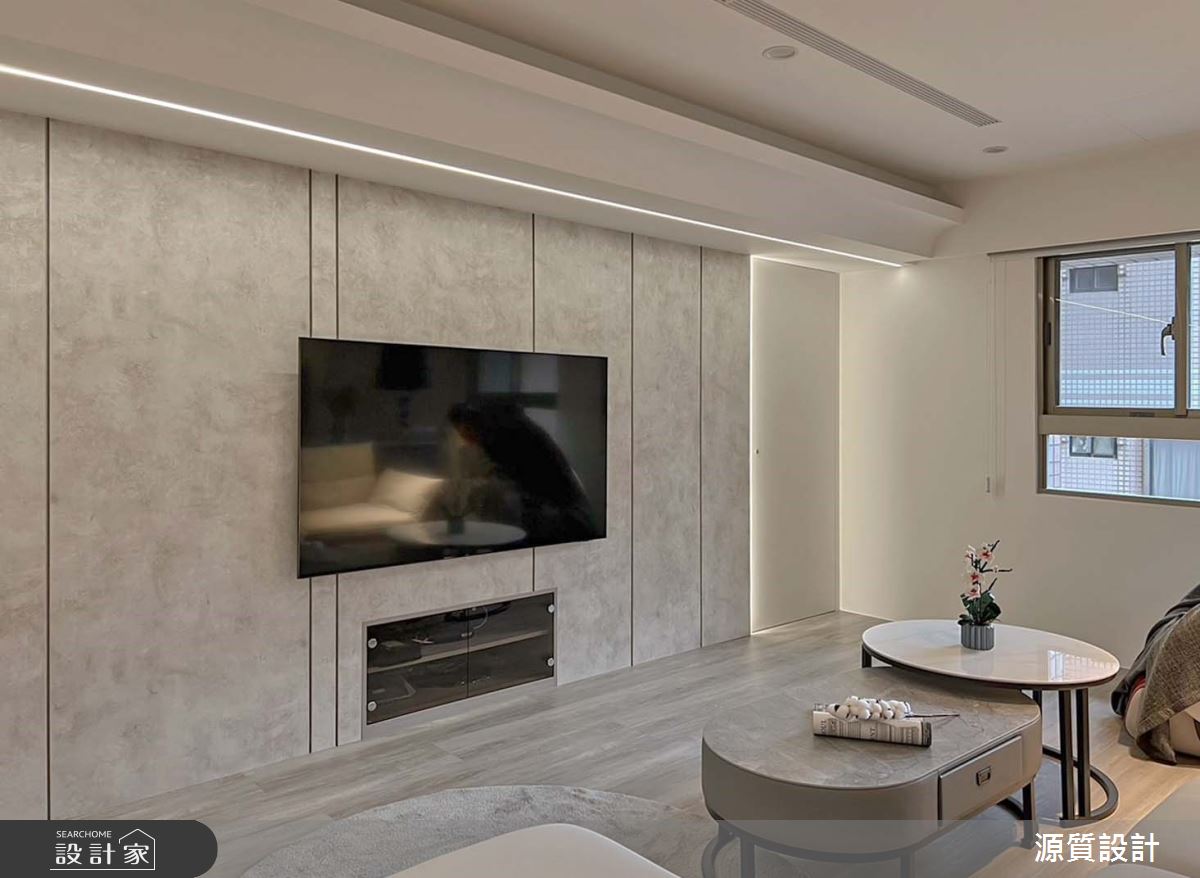 老屋(16~30年)＿現代風客廳案例圖片＿源質室內裝修設計工程＿源質_天闊_新店區_現代風之8