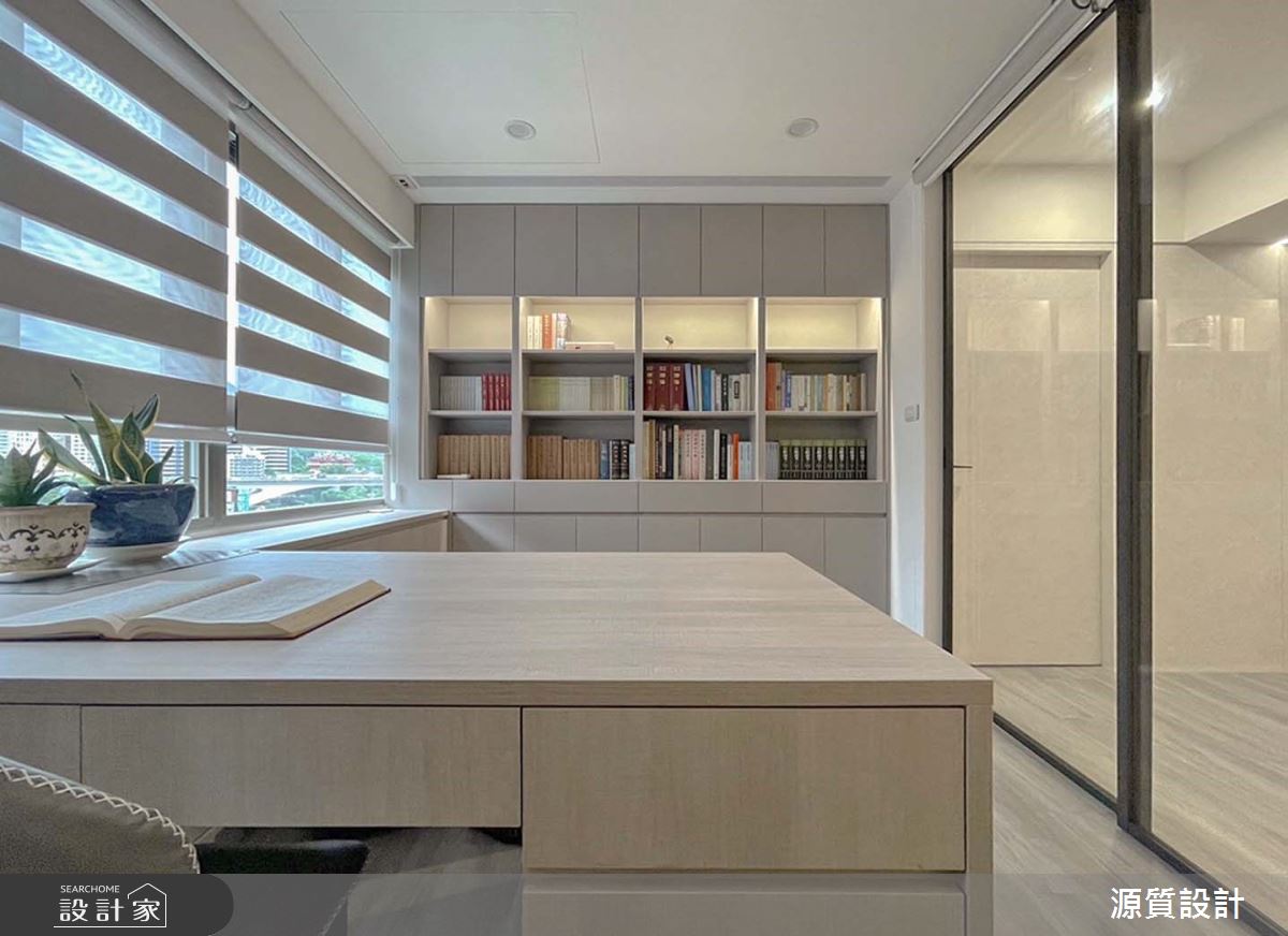 老屋(16~30年)＿現代風書房案例圖片＿源質室內裝修設計工程＿源質_天闊_新店區_現代風之16