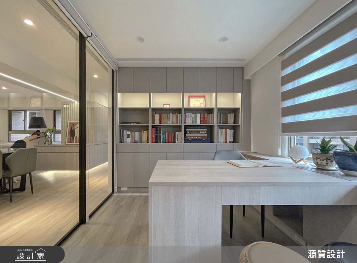 老屋(16~30年)＿現代風書房案例圖片＿源質室內裝修設計工程＿源質_天闊_新店區_現代風之17