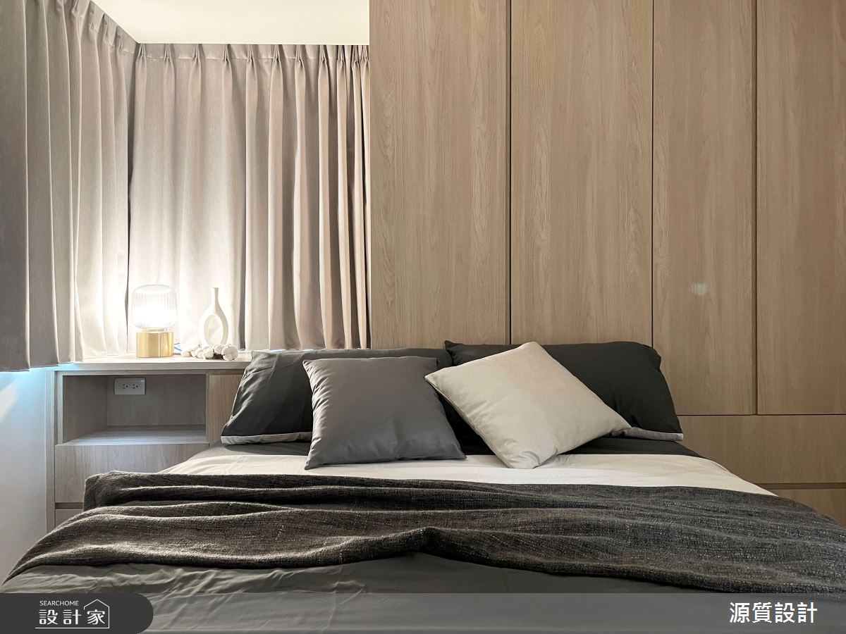 老屋(16~30年)＿簡約風臥室案例圖片＿源質室內裝修設計工程＿源質_天闊_新店區_簡約風之14