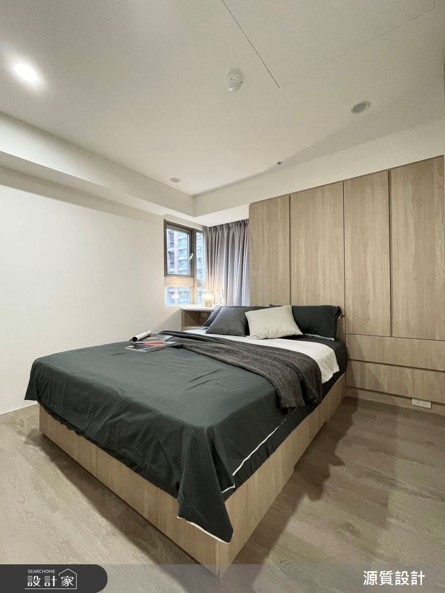 老屋(16~30年)＿簡約風臥室案例圖片＿源質室內裝修設計工程＿源質_天闊_新店區_簡約風之15