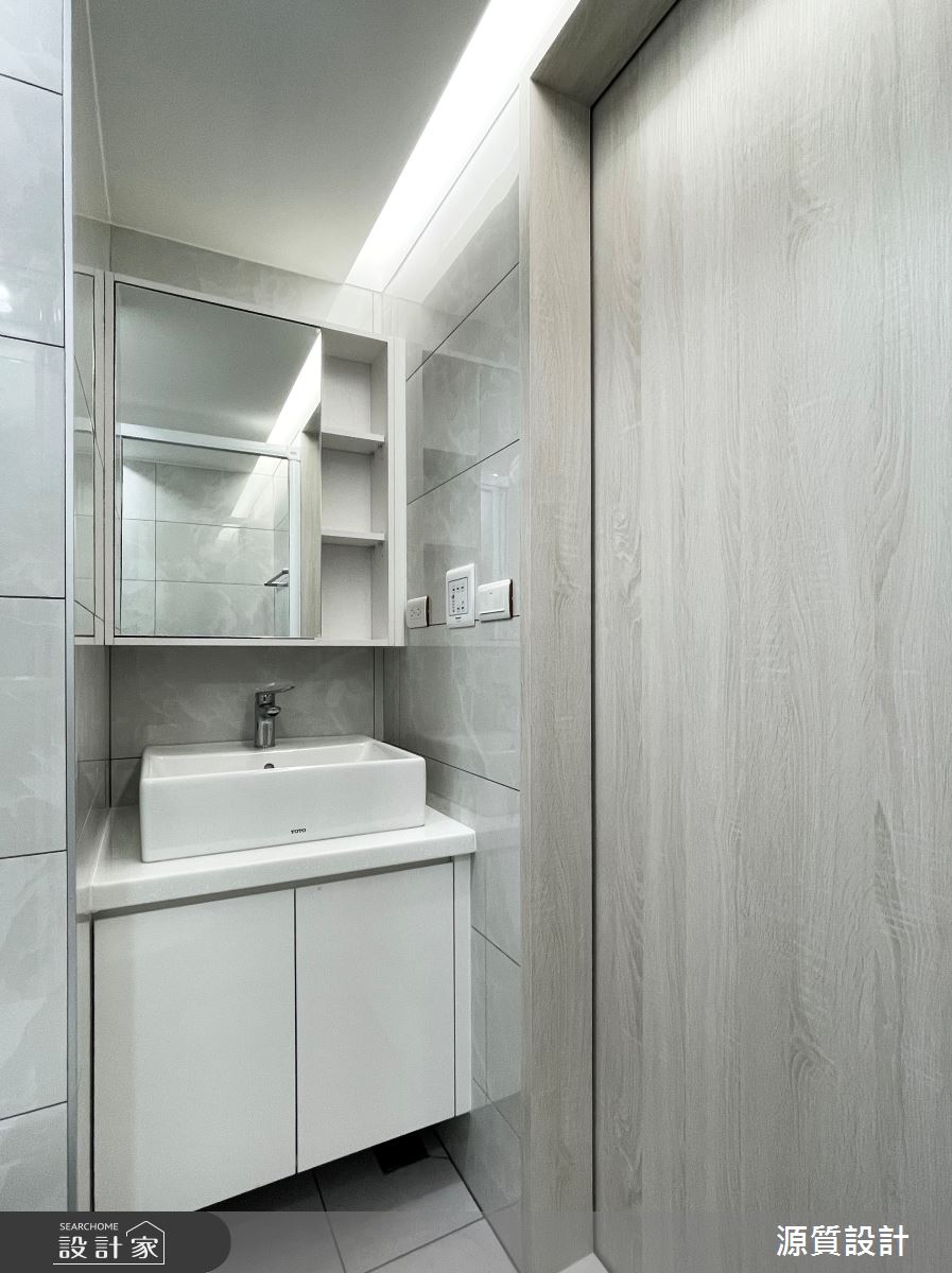 老屋(16~30年)＿簡約風浴室案例圖片＿源質室內裝修設計工程＿源質_天闊_新店區_簡約風之17