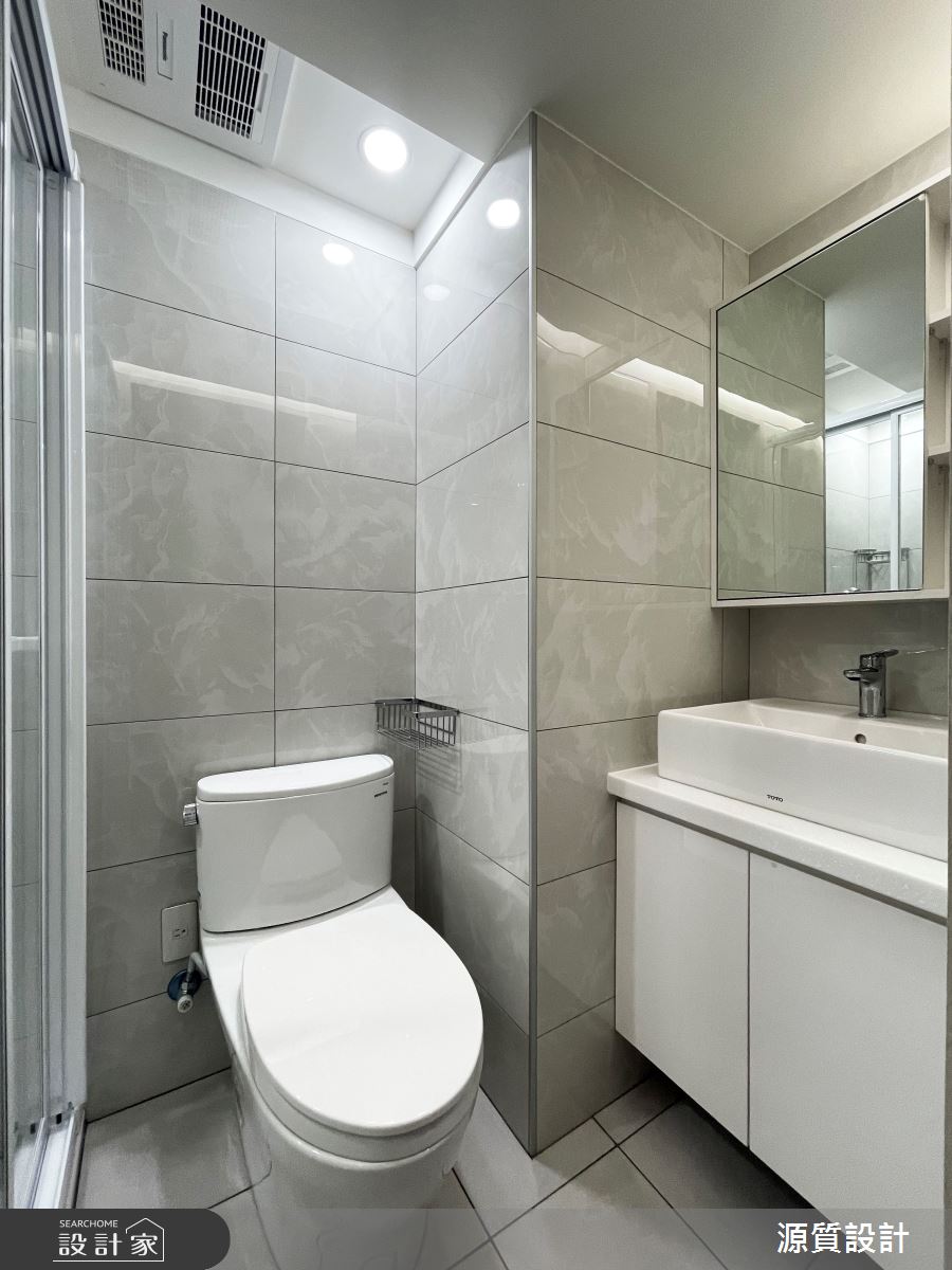 老屋(16~30年)＿簡約風浴室案例圖片＿源質室內裝修設計工程＿源質_天闊_新店區_簡約風之18