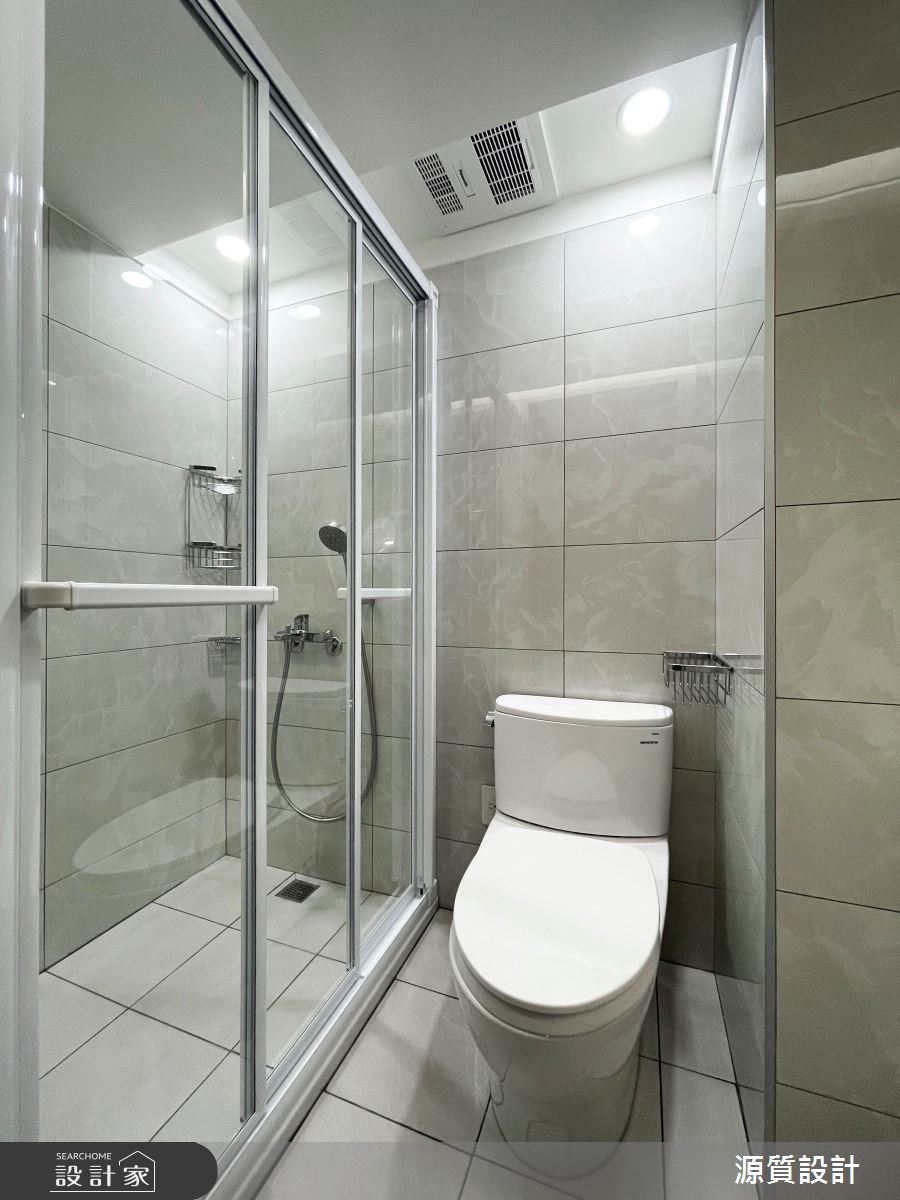 老屋(16~30年)＿簡約風浴室案例圖片＿源質室內裝修設計工程＿源質_天闊_新店區_簡約風之19
