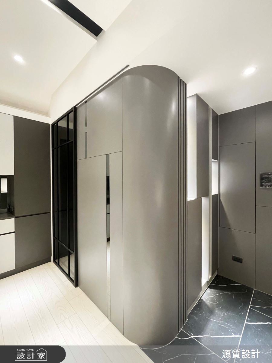 新成屋(5年以下)＿現代風玄關案例圖片＿源質室內裝修設計工程＿源質_鼎隆江晏_新店區_現代風之2