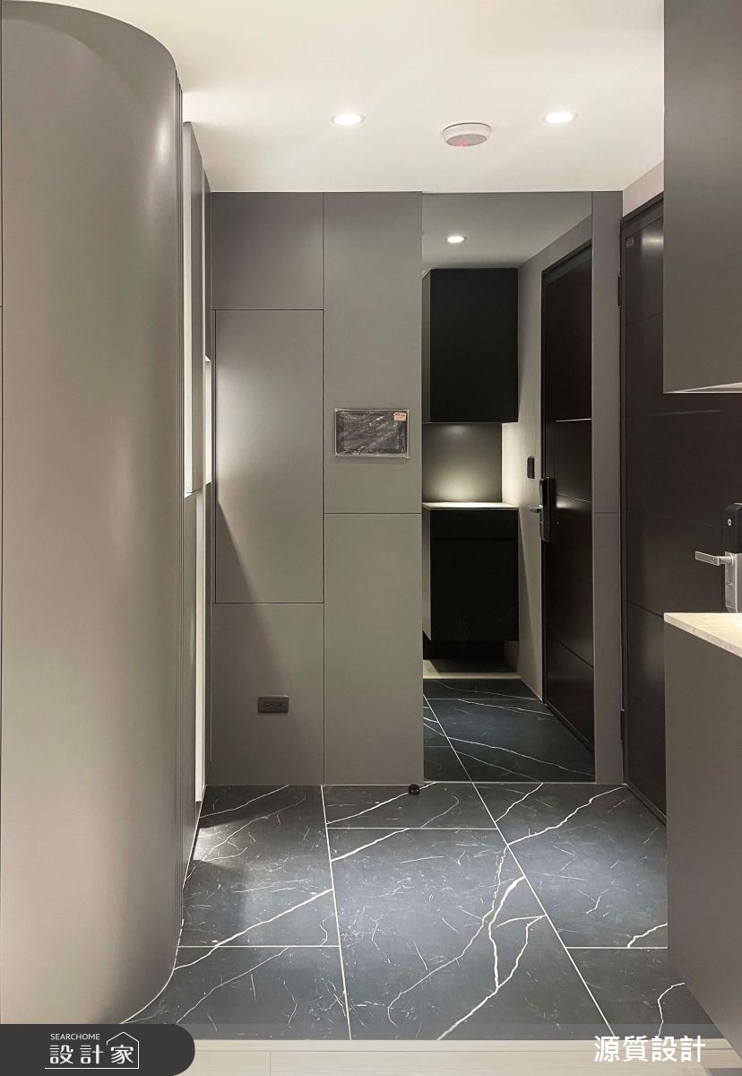 新成屋(5年以下)＿現代風玄關案例圖片＿源質室內裝修設計工程＿源質_鼎隆江晏_新店區_現代風之3