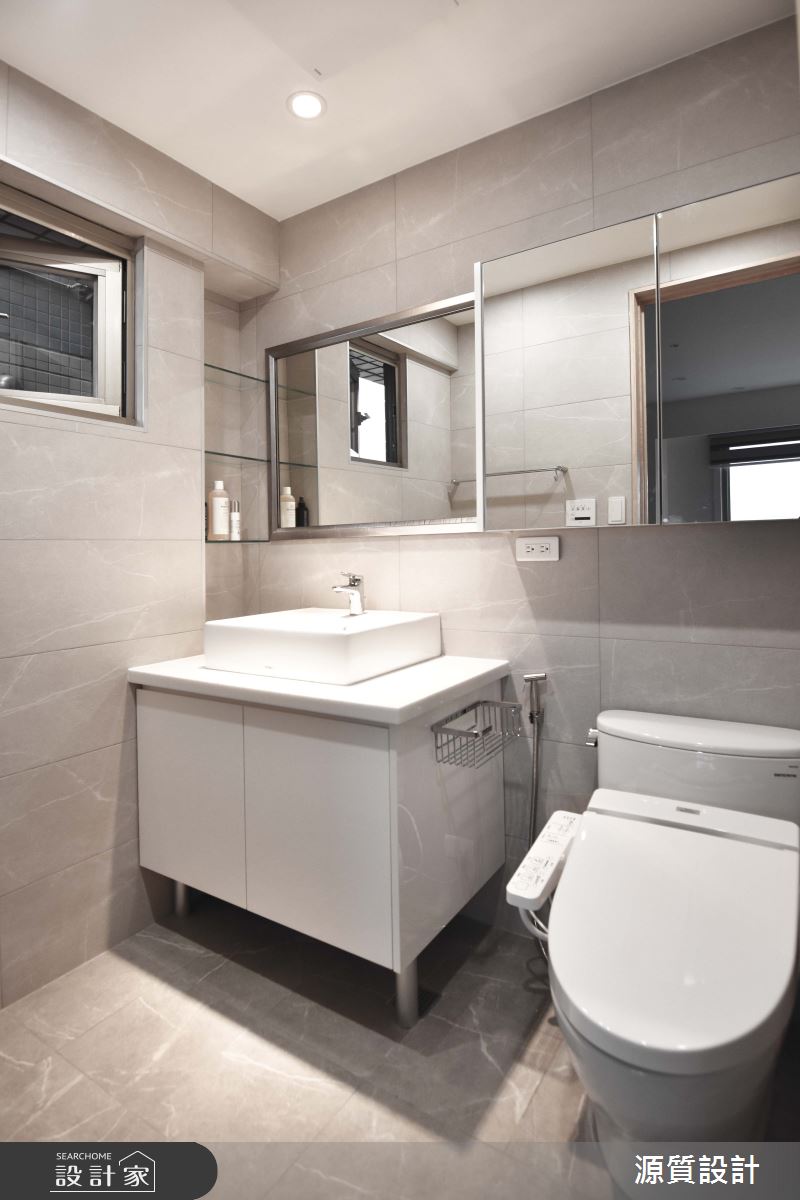 23坪老屋(16~30年)＿日式無印風浴室案例圖片＿源質室內裝修設計工程＿源質_天闊_新店區_日式無印風之23
