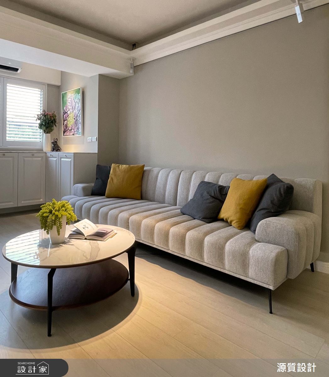 老屋(16~30年)＿鄉村風客廳案例圖片＿源質室內裝修設計工程＿源質_合江街_中山區之6