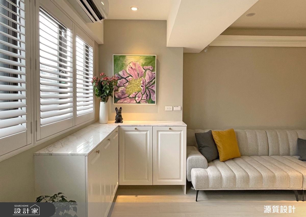 老屋(16~30年)＿鄉村風客廳案例圖片＿源質室內裝修設計工程＿源質_合江街_中山區之4