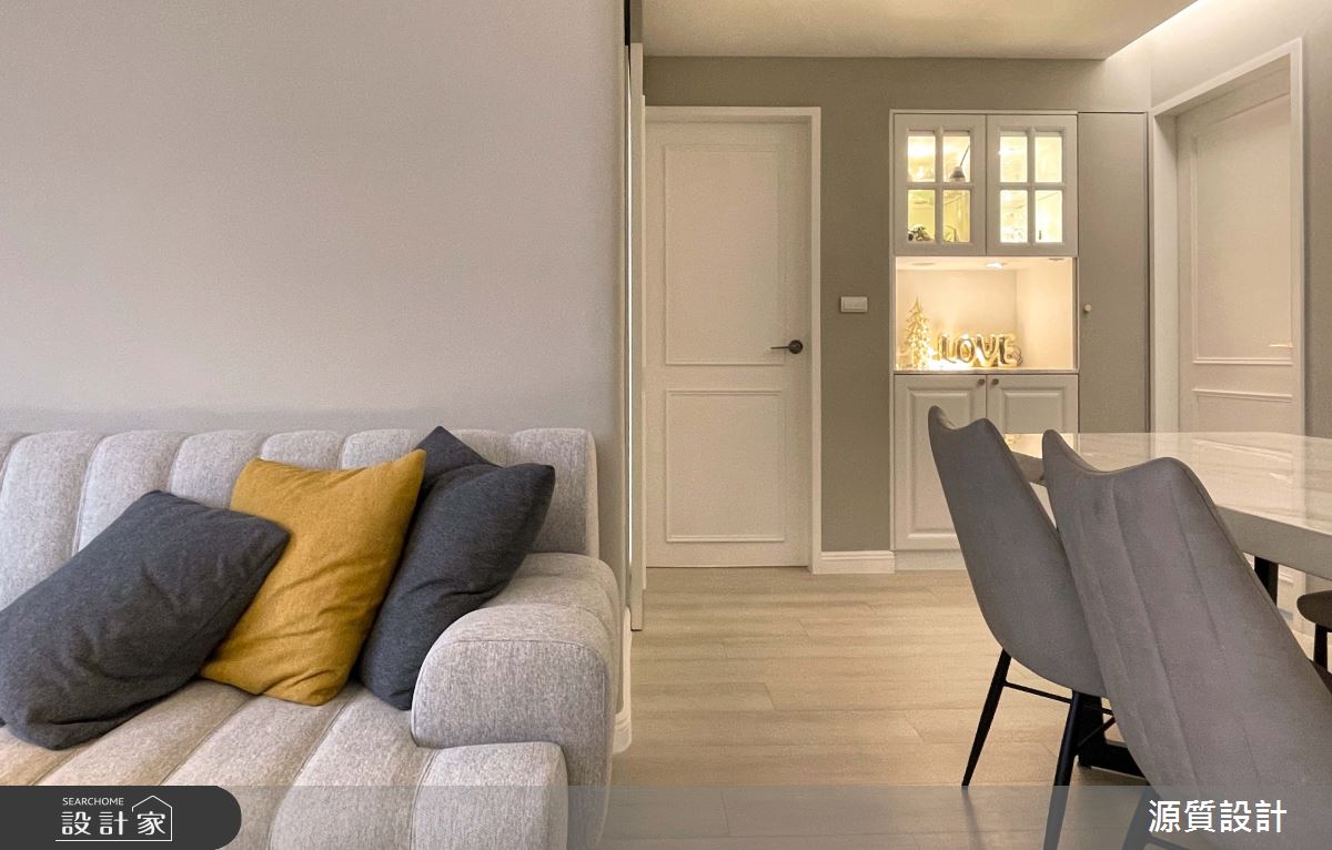 老屋(16~30年)＿鄉村風客廳餐廳案例圖片＿源質室內裝修設計工程＿源質_合江街_中山區之8