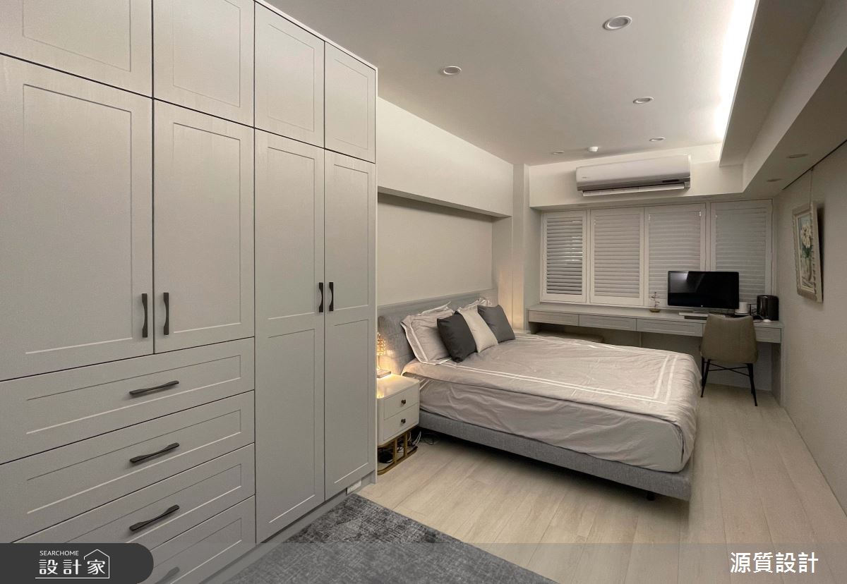 老屋(16~30年)＿鄉村風臥室案例圖片＿源質室內裝修設計工程＿源質_合江街_中山區之15