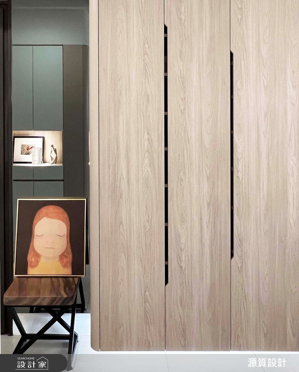 30坪新成屋(5年以下)＿日式無印風玄關案例圖片＿源質室內裝修設計工程＿源質_鼎隆江晏_新店區_日式無印風之4294