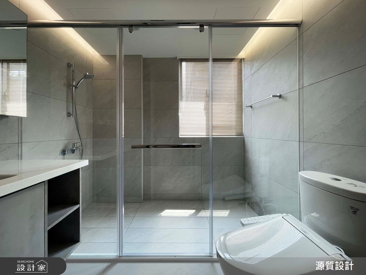 64坪老屋(16~30年)＿現代風浴室案例圖片＿源質室內裝修設計工程＿源質_喜來登花園城堡_中正區之27