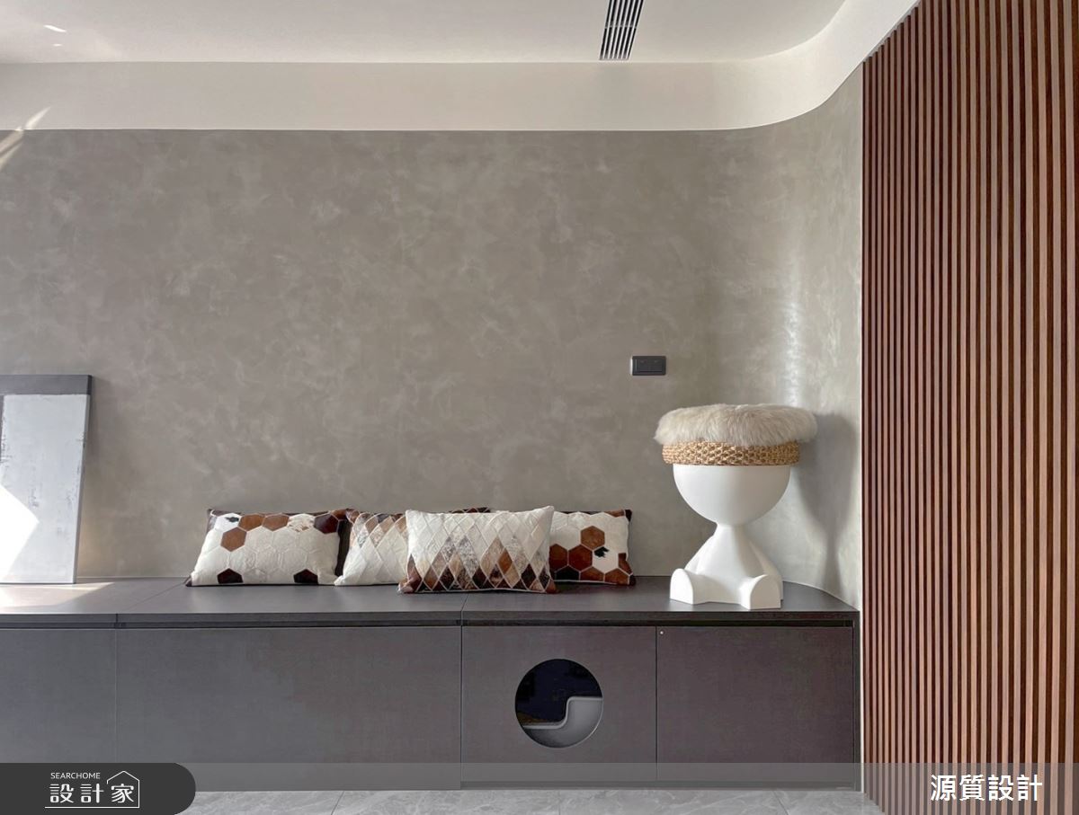 46坪老屋(16~30年)＿現代風客廳寵物案例圖片＿源質室內裝修設計工程＿源質_天闊_新店區_現代風_46坪之14